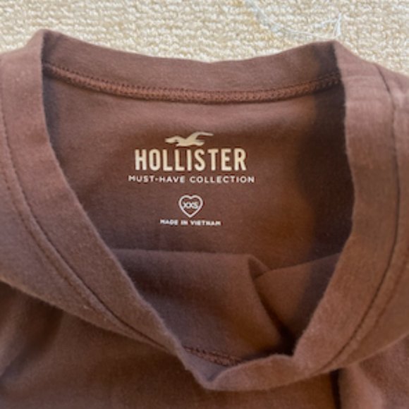 Hollister Brown Tank with Ruched Sides - Picture 2 of 3